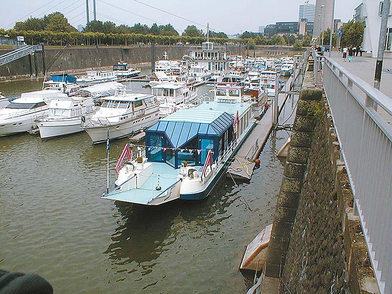 Wintergarten auf einem Schiff